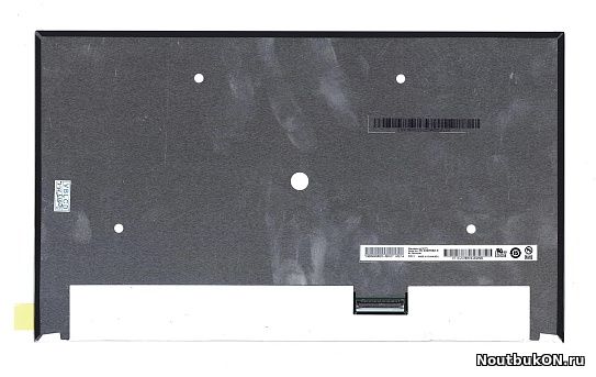Матрица 13.3", 3840*2160, LED, 40 pins EDP (0.4 pin pitch), SLIM, без креплений, Матовая, IPS, P/N: B133ZAN02.B (298.96*177.21*4.5 mm)