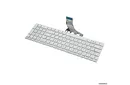 Клавиатура для HP 15-dw0000 белая с подсветкой