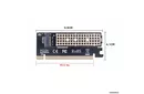 Адаптер для установки SSD M.2 (NVMe) в слот PCI-E 3.0 x16