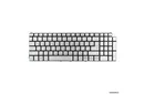 Клавиатура для Dell Vostro 5590 3500 серебристая с подсветкой