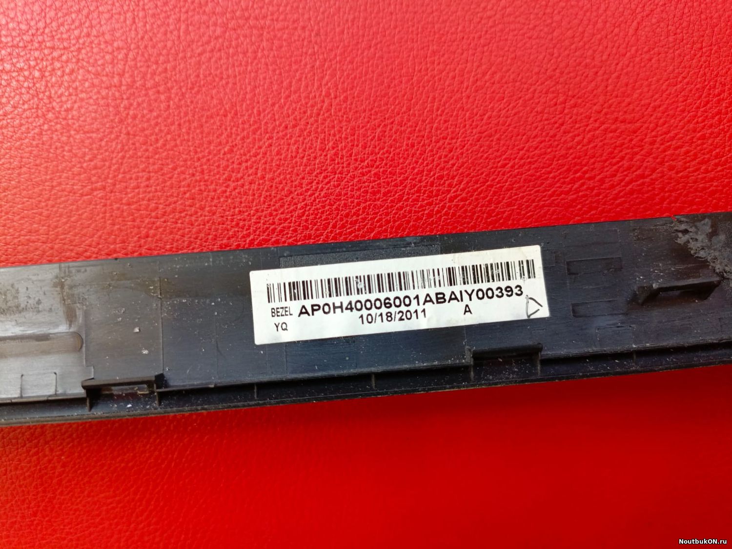 Рамка матрицы Lenovo G780 G770 цвет черный AP0H4000600