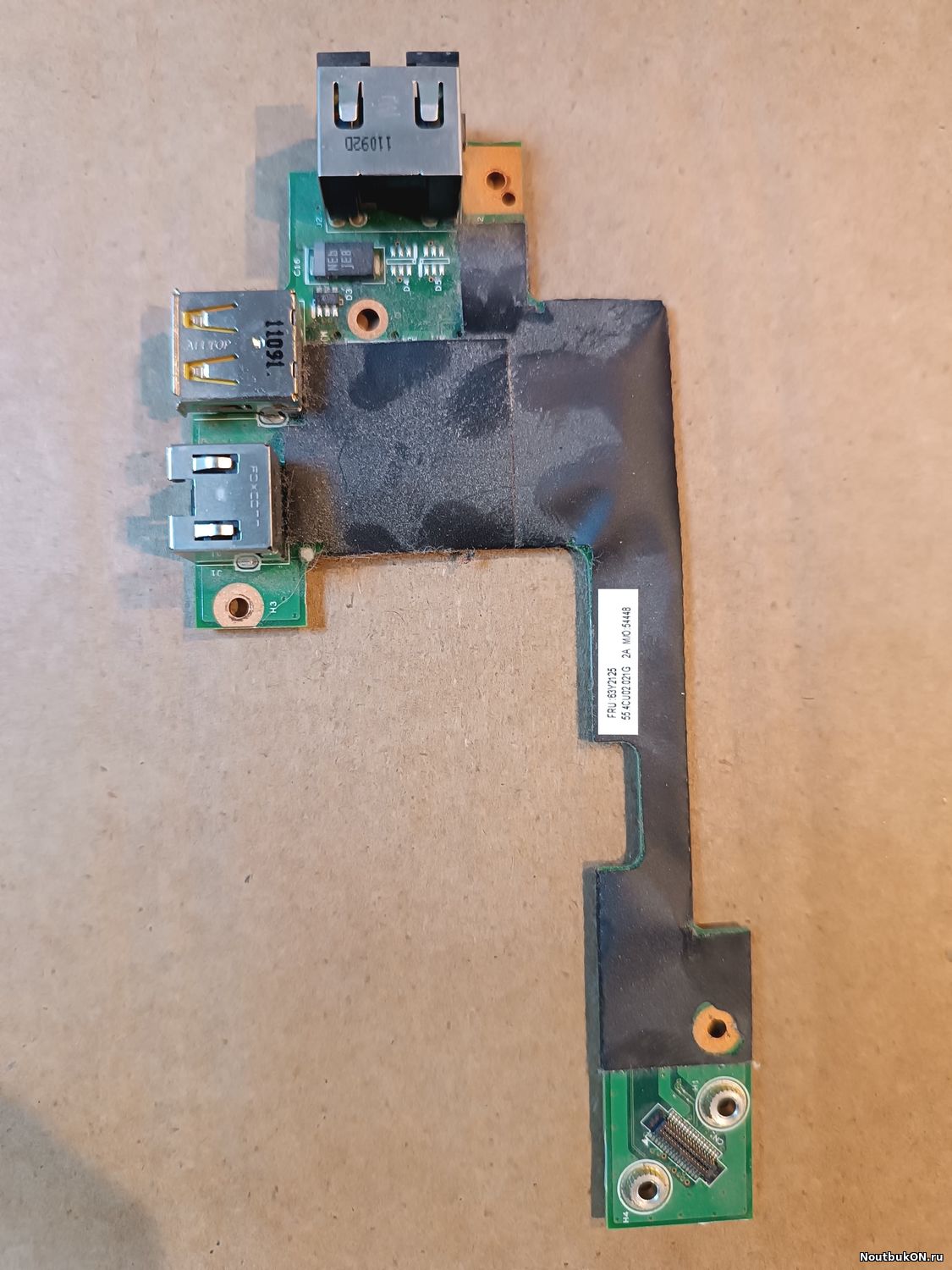 Плата USB LAN для ноутбука Lenovo T510 T510I 55.4cu02.021 63y2125