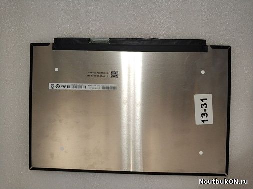 Матрица 13.3", 2560?1600, LED, 40 pins EDP, SLIM, без креплений, Матовая, IPS, P/N: B133QAN03.2, B133QAN04.1 (291.08?195.3?2.4 mm)