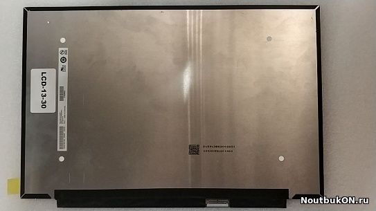 Матрица 13.3", 2560?1600, LED, 40 pins EDP (20+20, 0.4 pin pitch), SLIM, без креплений, Матовая, IPS, P/N: B133QAN03.2 (291.08?195.3?2.4 mm)