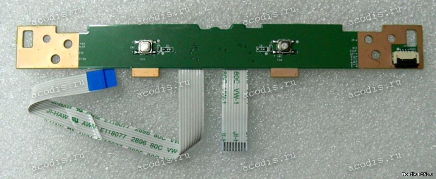 Плата кнопок тачпада DA0R33TB6E0 REV: E с шлейфами HP g6-2159er g6-2317sr g7-2252sr и др. g4-2000 g6-2000 g7-2000