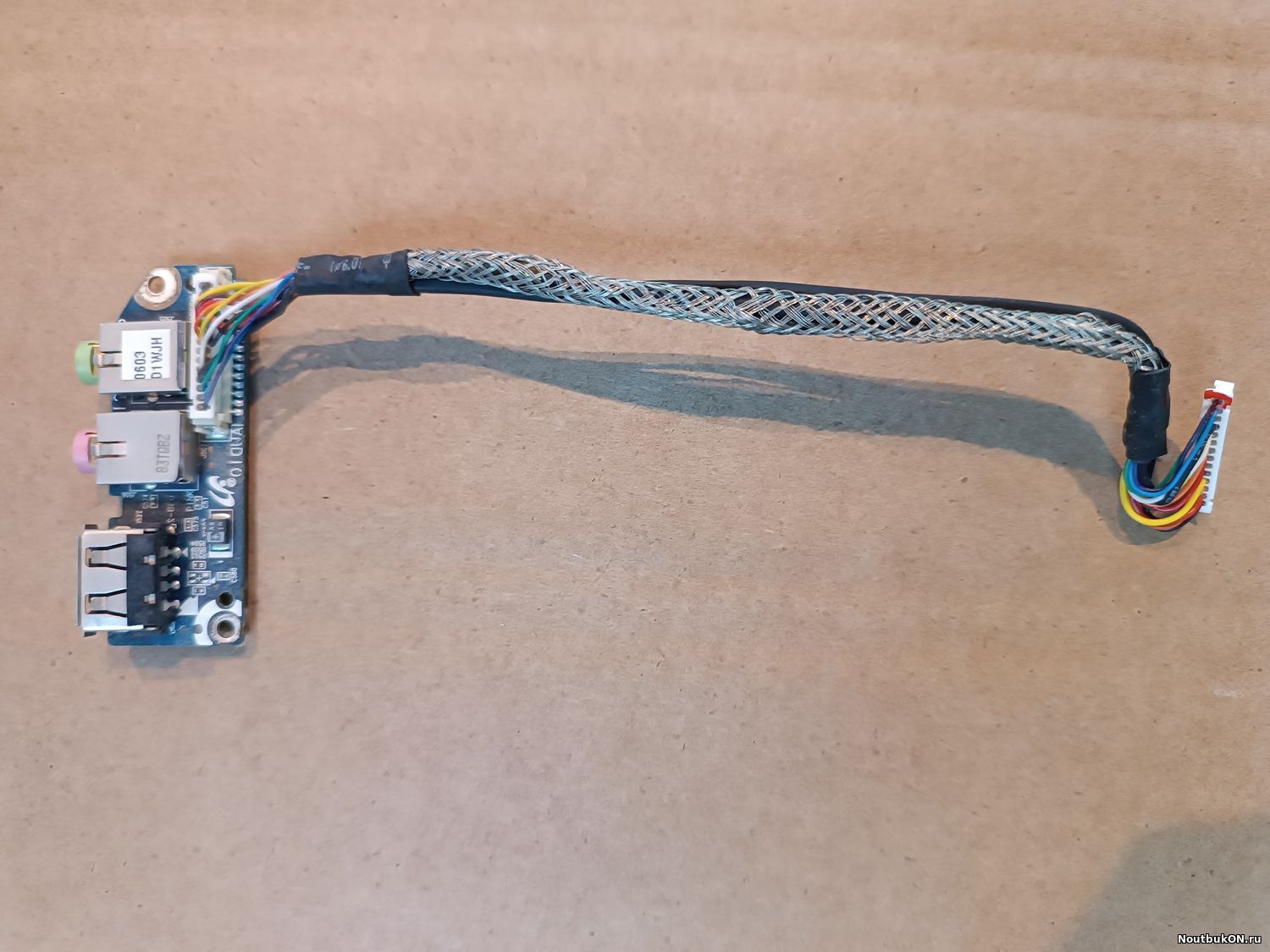 Плата USB AUDIO разъемов для ноутбука Samsung X22 BA92-04548A