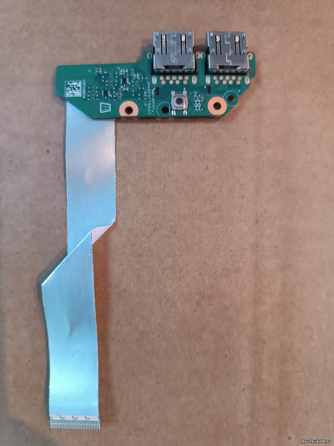 Плата USB разъемов кнопка включения для ноутбука HP hp 15s-eq 15s-fq 15s-dq DA0P5FTB6A0 БЕЗ ШЛЕЙФА