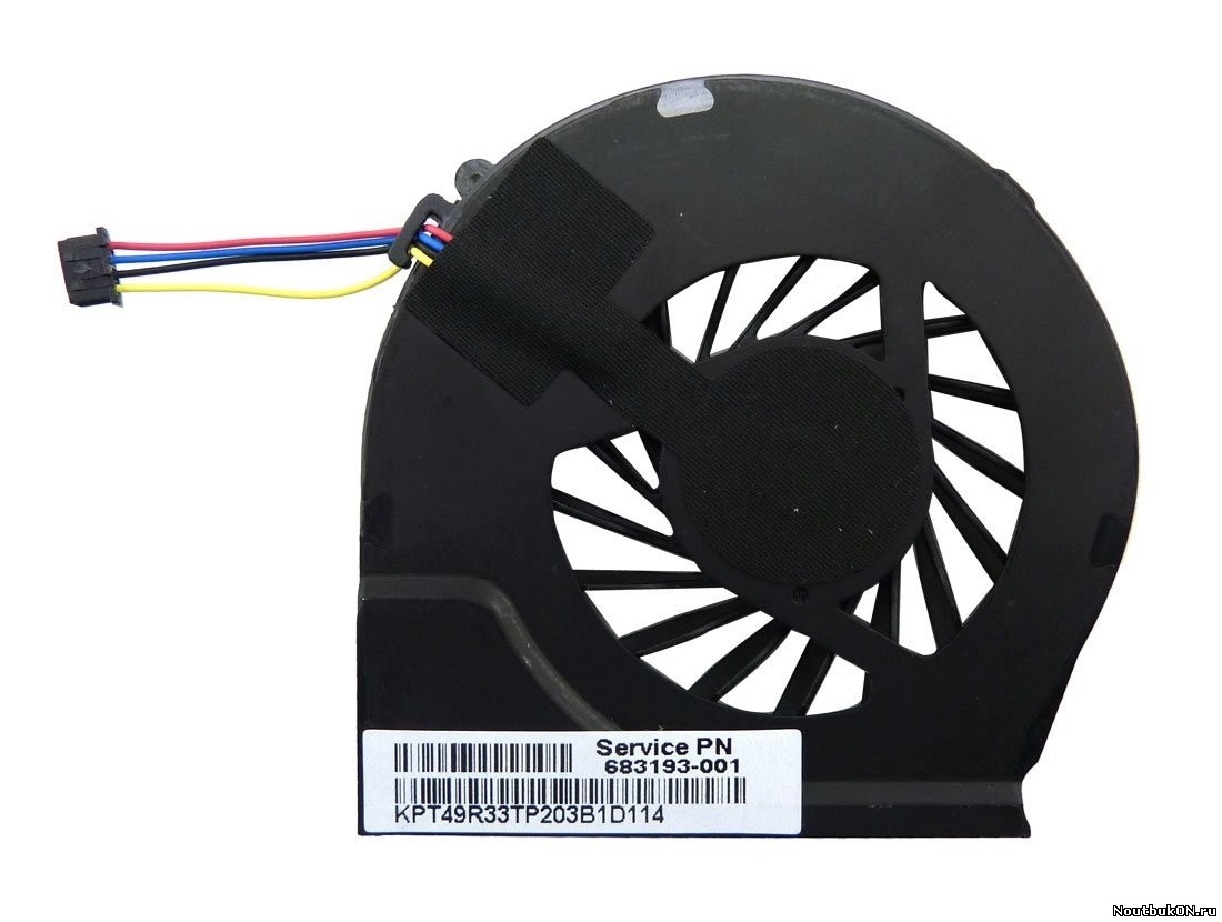 Вентилятор (кулер) для ноутбука HP Pavilion g4-2000 g6-2000 g6-2100 g6-2200 g6-2300 g7-2000 g7-2100 g7-2200 g7-2300 Series 683193-001 ksb06105hb-bh2g dc5v 0.5a