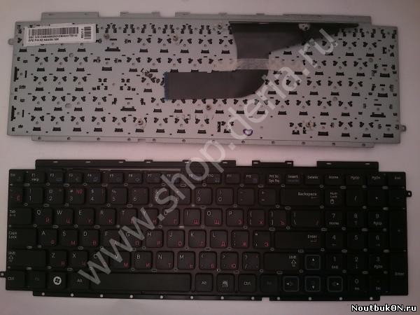 Клавиатура для ноутбука Samsung RC710, RC711 RC720 9Z.N6ASN.11D, CNBA5902921 RU Black 9z.n6asn.10r BA59-02921 BA59-03058 9z.n6asn.20r