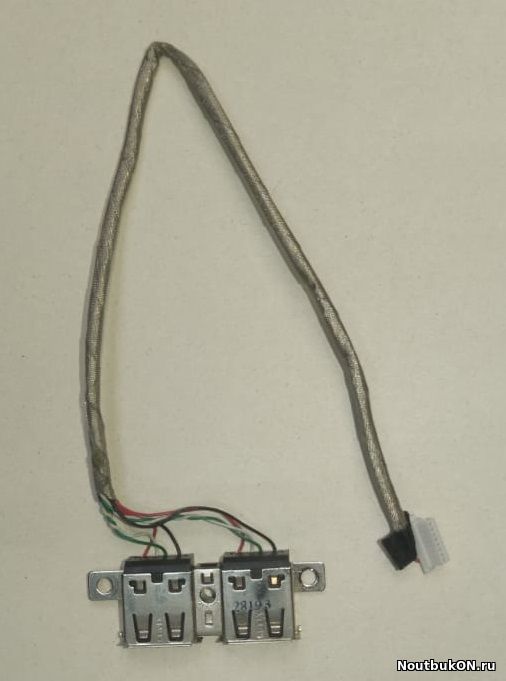 Плата разъема USB с кабелем HP Compaq 6830s
