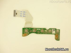 Плата кнопок мультимедиа Asus N71J