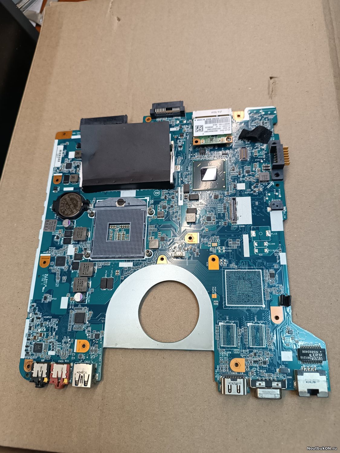 Материнская плата для ноутбука Sony sve14 V170 чип HM70 БЕЗ ДИСКРЕТКИ 1P-0123J00-6012