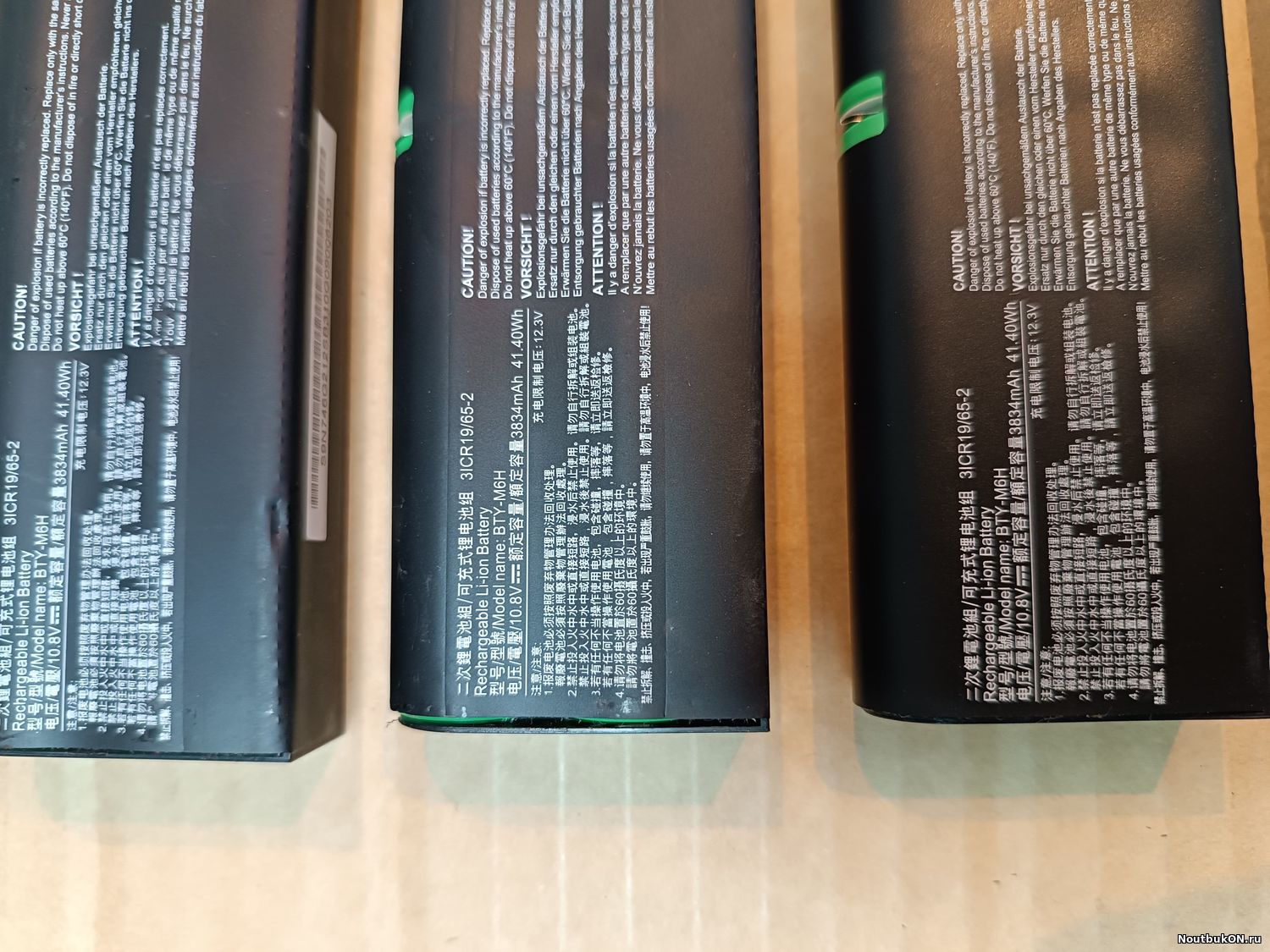 Аккумулятор BTY-M6H 51Wh для MSI GE62 оригинал. Степень износа 28%