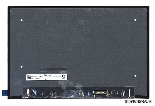 Матрица 14.0", 1920x1200, LED, 30 pins EDP, SLIM, без креплений, Матовая, IPS, NTSC 45, P/N: N140JCA-EEL Rev. C2 (306.6×197.5×3 mm)