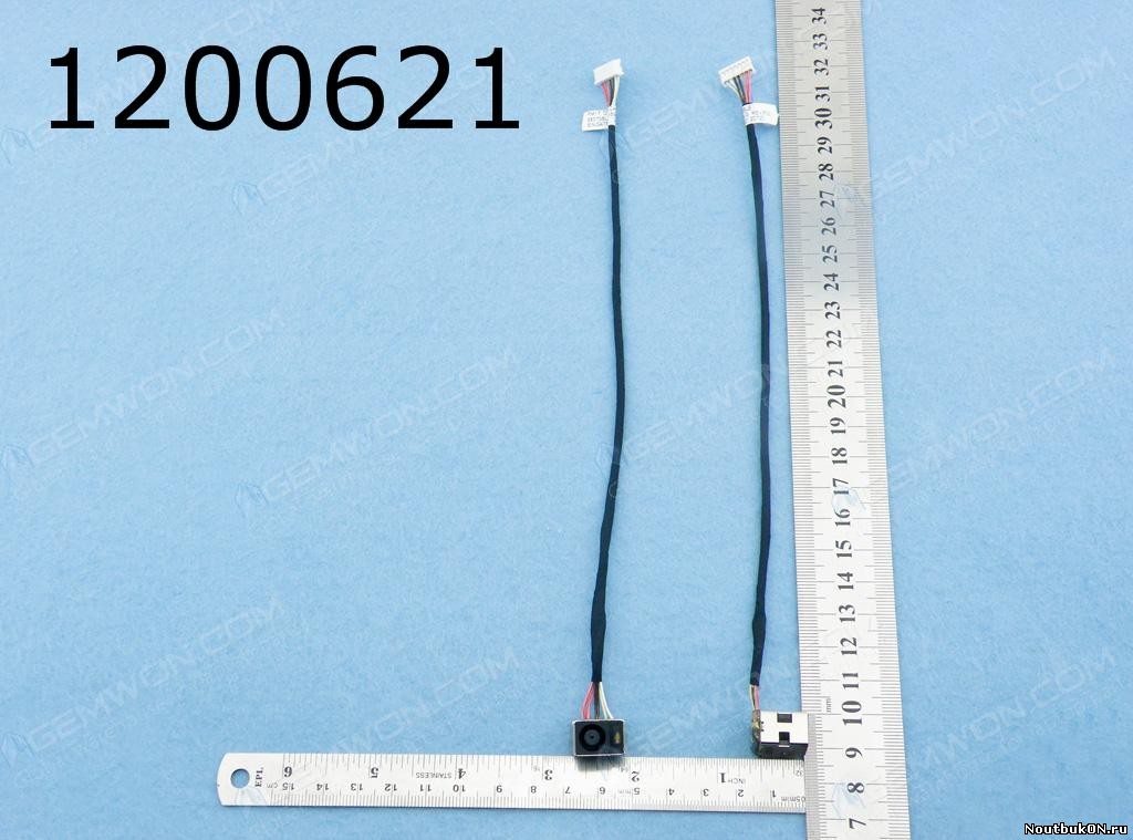 Разъем питания для ноутбука HP COMPAQ G62(7PIN)(With cable)