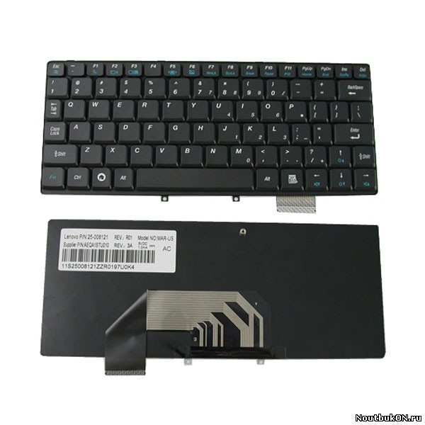Клавиатура для нетбука Lenovo S9, S10 8AE067 42T4224 KS.93JP