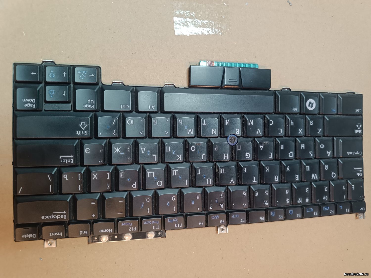 Клавиатура без подстветки для ноутбука DELL LATITUDE E4300 E4310 PP13S