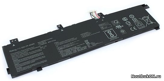Аккумулятор для Asus (C31N1843) VivoBook S14 S432, S15 S532, 42Wh, 3640mAh, 11.55V