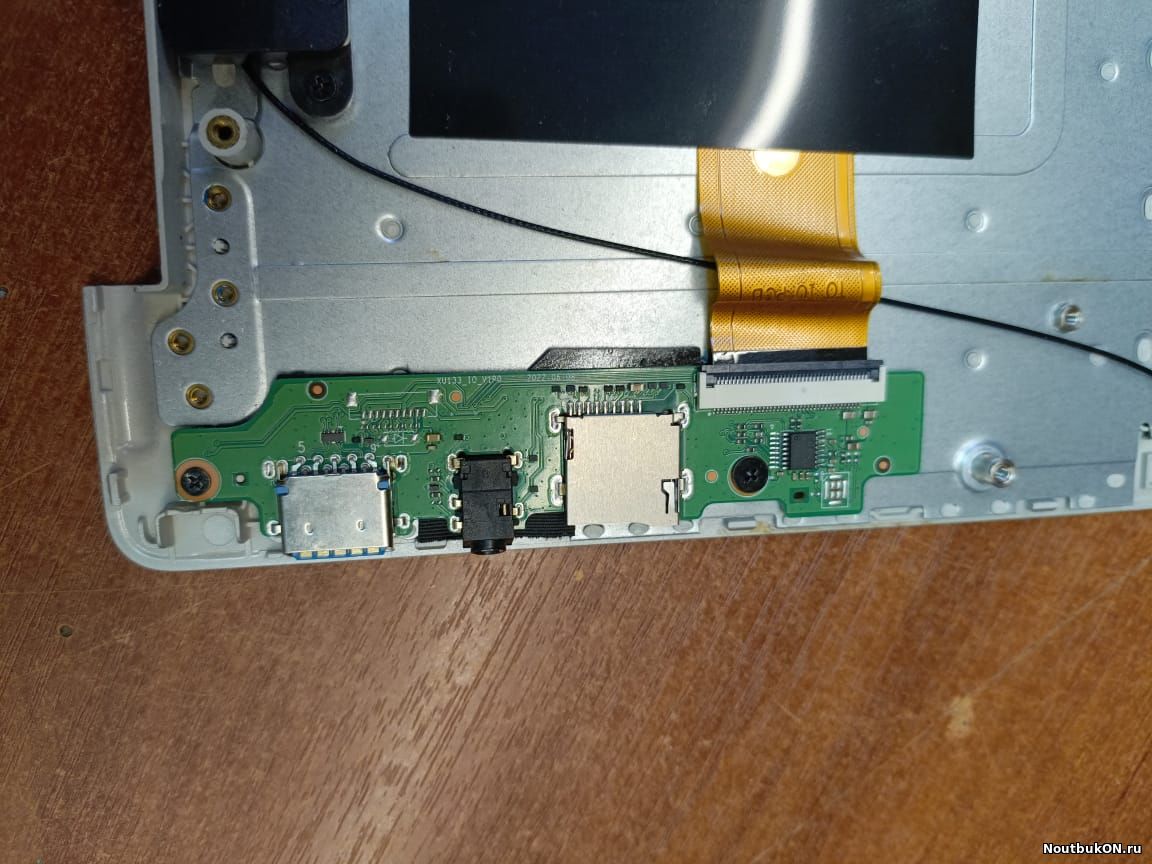 Ноутбук HIPER Expertbook XU156 15.6" [shskhw8e] плата USB AUDIO Card Reader