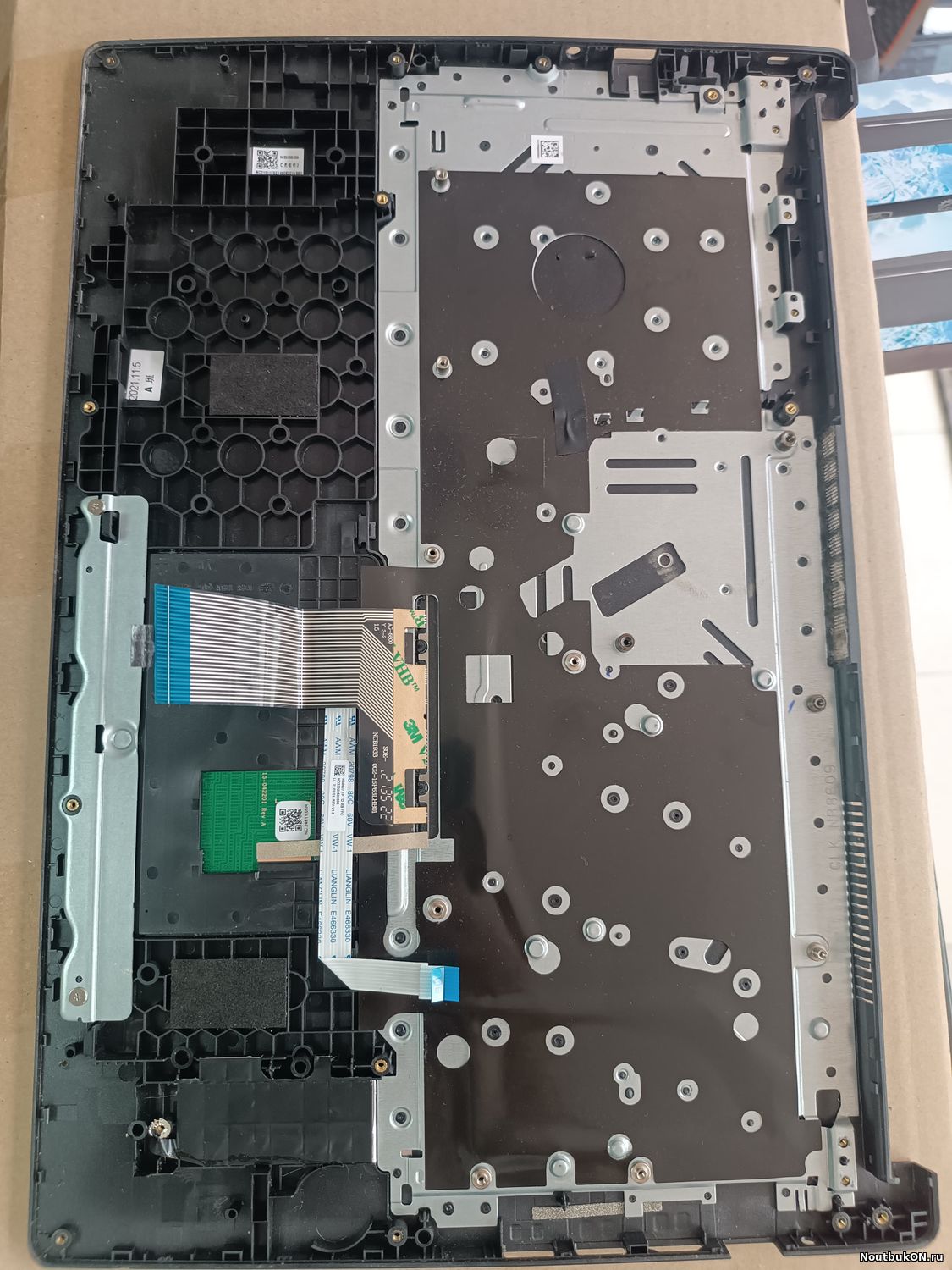 ТОП-КЕЙС С КЛАВИАТУРОЙ ЕСТЬ ЗАТЕРТОСТЬ нижняя крышка для ноутбука Acer Aspire A315-34 A315-34 A315-22 A115-31 A315-22 / A514-52 / EX215-21G A114-31 147033864 NB8609 NC210110SE