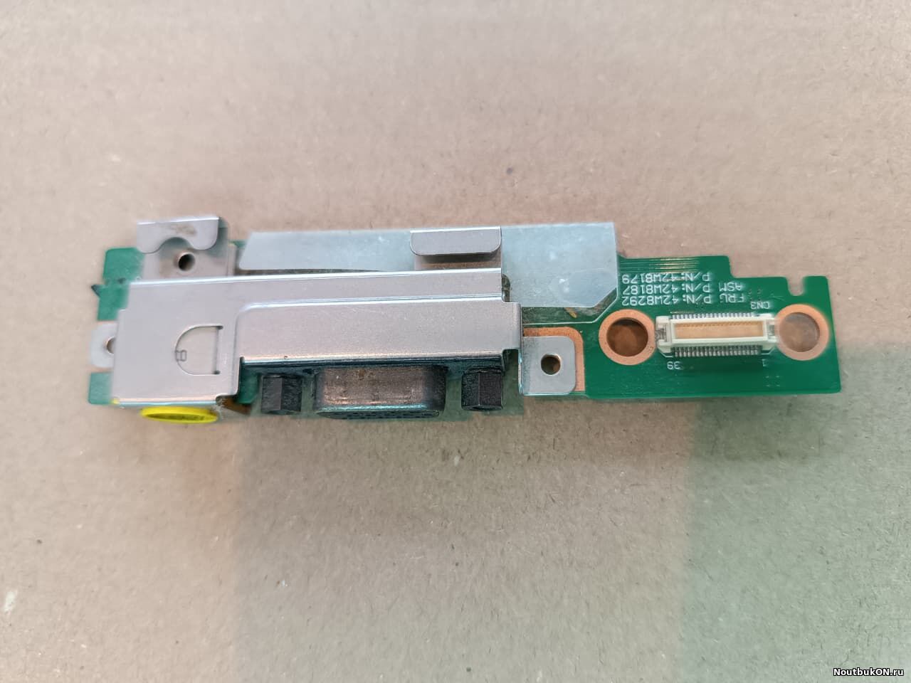 Плата разъема питания и vga для ноутбука Lenovo ThinkPad T400, T400S, T410, T410I, T410S, T410SI, X300 42w8292