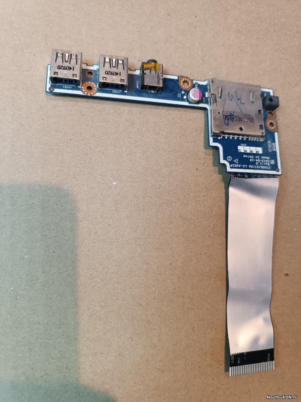 Плата USB AUDIO для ноутбука Lenovo S40-70 S405 S415 LS-A321P