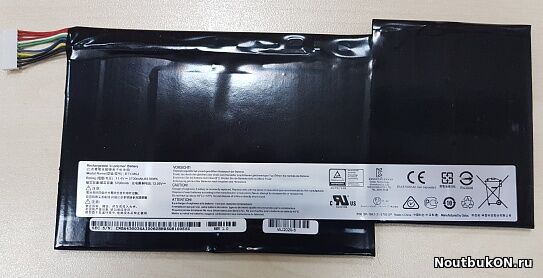 Аккумулятор для MSI GS73VR, Stealth Pro GS63VR (BTY-M6J), 64.98Wh, 11.4V BTY-U6J
