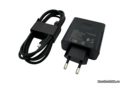 Блок питания Huawei Type-C, 65W (5V-2A, 9V-2A, 12V-2A, 15V-3A, 20V-3.25A) с вилкой, (USB-C кабель в комплекте), чёрный, ORG