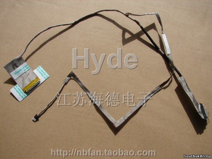 Шлейф для ноутбука Lenovo g485 g580 g585 qiwg6 QIW_LVDS_CMOS Cable DC02001ES10 DC02001ES00 REV: 1.0