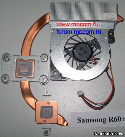 Система охлаждения (только радиатор) для ноутбука Samsung R60 BA62-00445B BA31-00051A