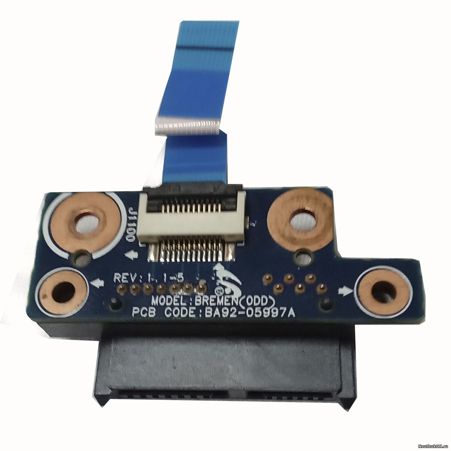 Коннектор SATA ODD со шлейфом для ноутбука Samsung R528, R530, R540 Series (BA92-05997A)