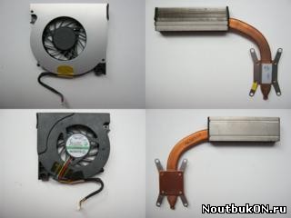 Система охлаждения ( только радиатор) для ноутбука ASUS X50/F5 Series AMD 13GNLF1AM090-2 13GNLF1AM030-1
