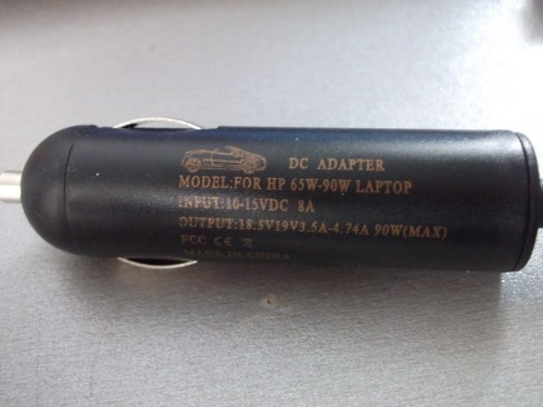 Автомобильное зарядное устройство HP 19V 4,74A 90W "Игла" 7.4X5.0 mm с контактом центру