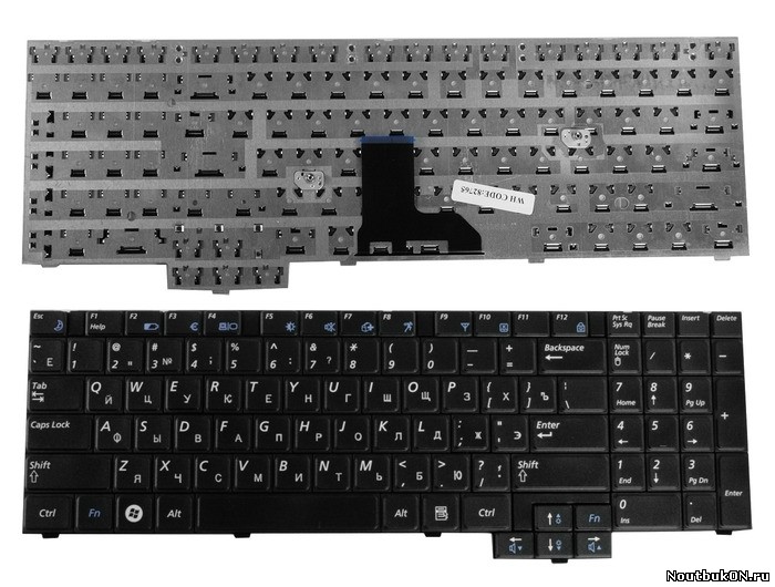 Клавиатура для ноутбука Samsung R523, R525, R528, R530, R538, R540, R620, R717, R719, RV510 CNBA5902832C