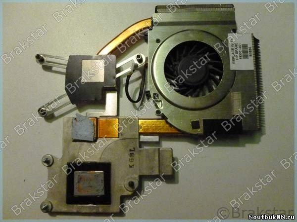 Система охлаждения (радиатор) для ноутбука HP Pavilion DV5-1000 493001-001 FCNQT816S