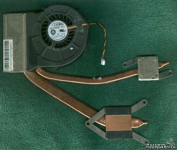 Система охлаждения ТОЛЬКО РАДИАТОР для ноутбука MSI CX620 E320800563TA E320800562TA cx500