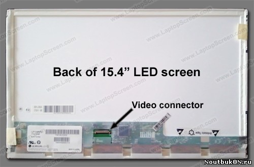 Матрица для ноутбука 15,4 LED 40 Pin 1440x900 LTN154BT02