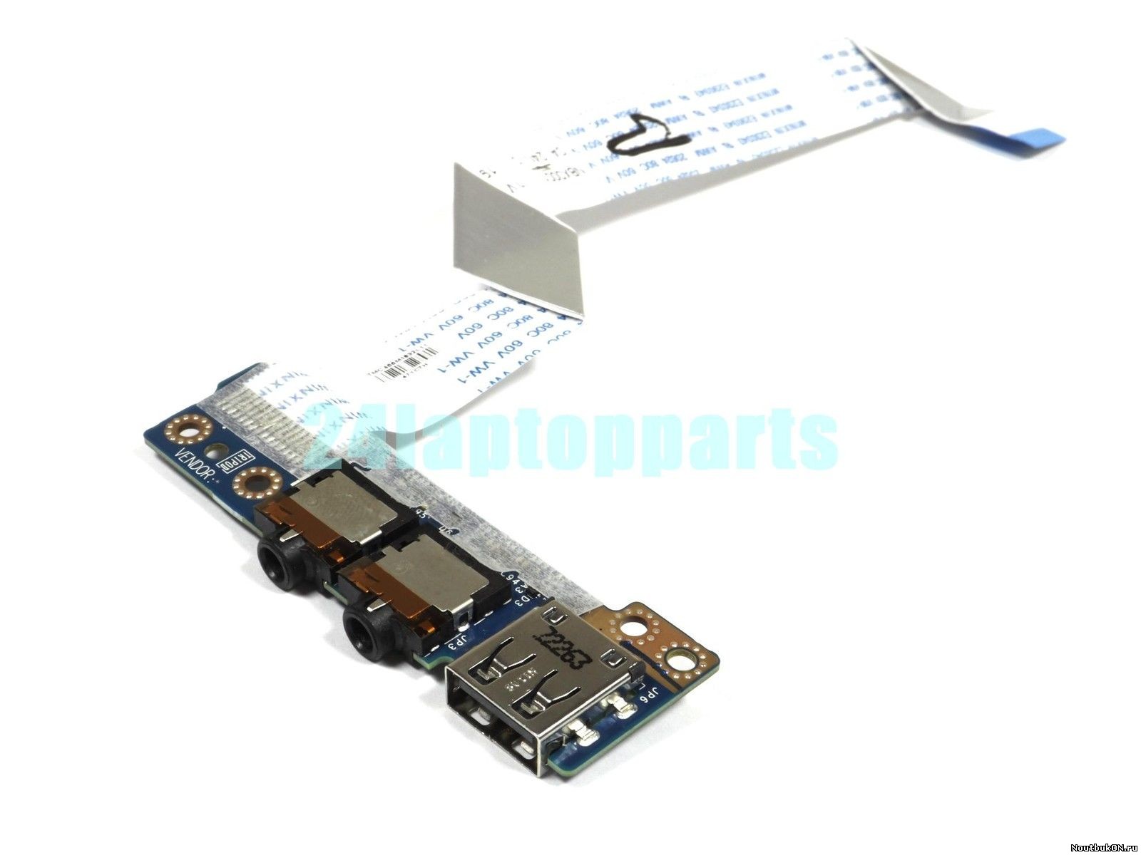 Плата AUDIO И USB разъемов для ноутбука HP Envy Sleekbook 6 1000 Sleekbook 4 1000 LS-8661P