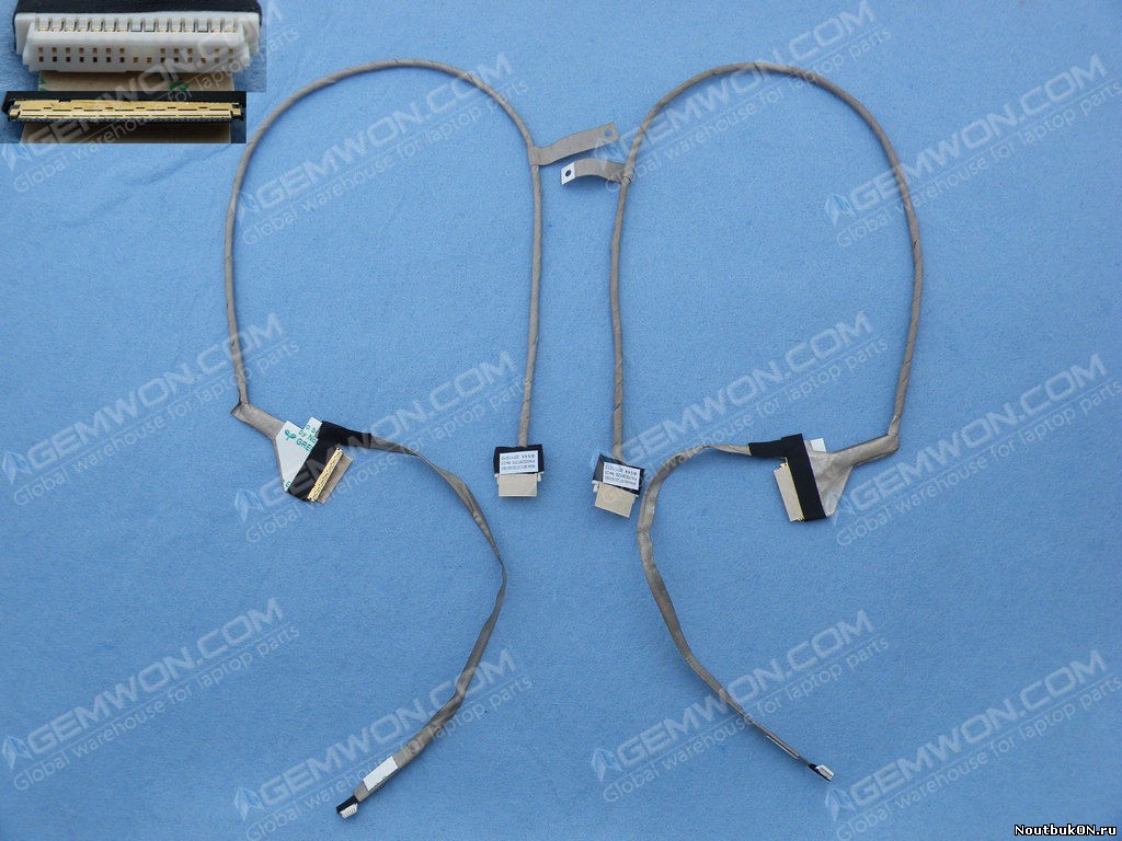 Шлейф матрицы для ноутбука TOSHIBA C660 C660D LCD CABLE DC020011Z10 Laptop Lcd Cable version 1