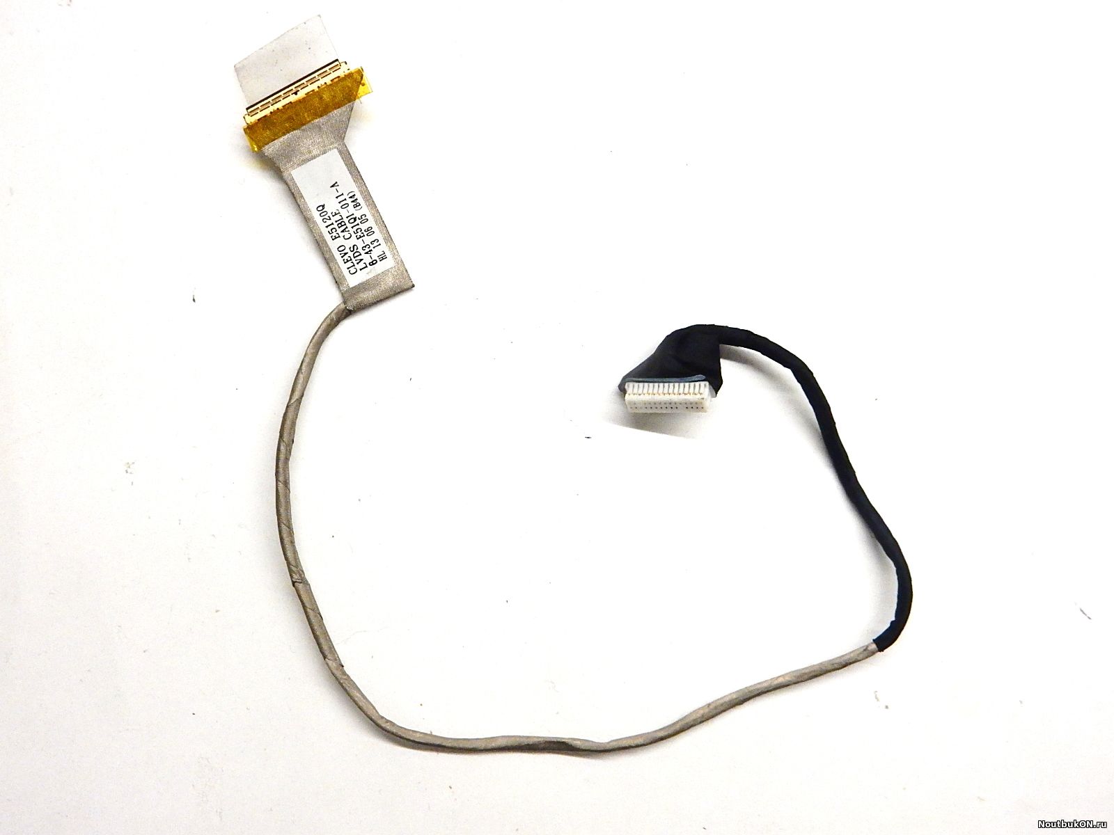 Шлейф для ноутбука DNS 0129431 123975 CLEVO E5120Q LVDS CABLE 6-43-E51Q1-011-A W258 W258ELQ 0123975 0164763 0129431 C5100