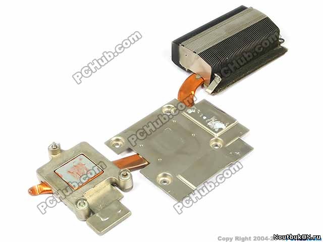 Радиатор (термотрубка) для ноутбука Fujitsu-Siemens amilo pi 2550 2540 2530 28G200550-00 40GP55040-00 40GP55041-00 FOXCONN