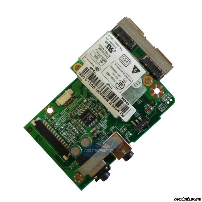 Плата USB и AUDIO разъемов для ноутбука Fujitsu-Siemens amilo pi 1505 35G2L5020-B0