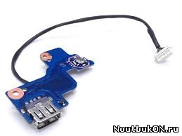 Плата USB разъемов и кнопка включения для ноутбука SAMSUNG RV411, RV415, RV420, RV509, RV511, RV513, RV515, RV520, RV409, RV412, RV413, BA92-07488A