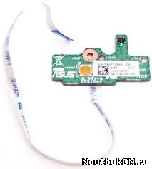 Плата кнопка включения для ноутбука ASUS X55 60-nbhps1000 Asus X55A Power Button Board с шлейфом