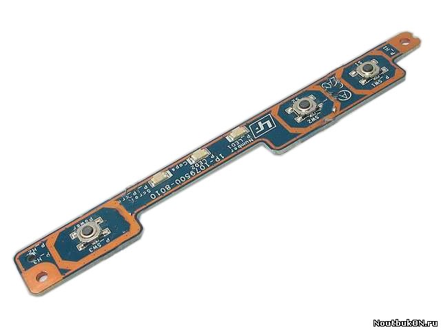Плата кнопка включения для ноутбука Sony Vaio VGN-NR21SR PCG-7121P 1P-1079500-8010 C ШЛЕЙФОМ