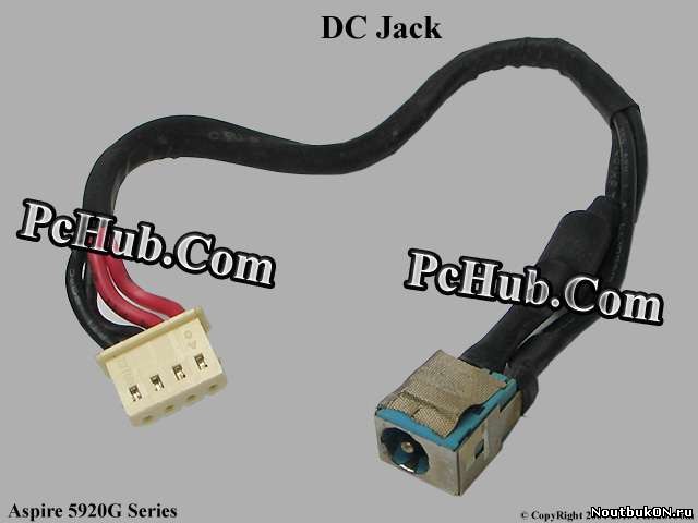 Разъем питания для ноутбука		Acer	Aspire 5920 5920g series DC JACK