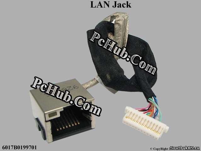 Разъем LAN для ноутбука HP ProBook 4515 4510 6017B0199701
