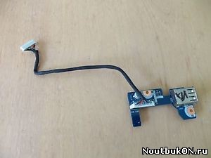 Плата USB разъемов + кнопка включения для ноутбука Samsung R516, R517 R518, R519, R520, R522 BA92-05473A r720