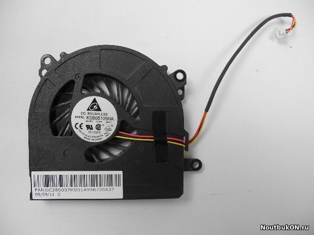 Вентилятор (кулер) для ноутбука Lenovo IdeaPad U450 DC280007HD01