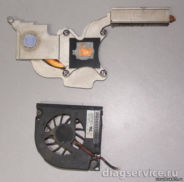 Вентилятор (кулер) для ноутбука Dell Inspiron 1501 Inspiron 6400 DELL VOSTRO 1000 FOXCONN CN-0UW523-73305-773-8805